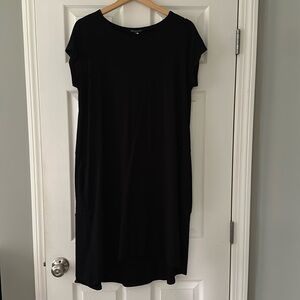 Eileen Fisher viscose shirt dress
